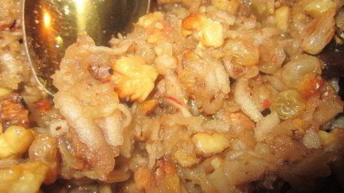 постный яблочный штрудель