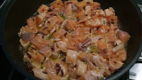 рыбный штрудель