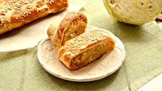 Штрудель с капустой