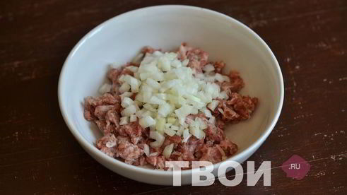 штрудель с мясом