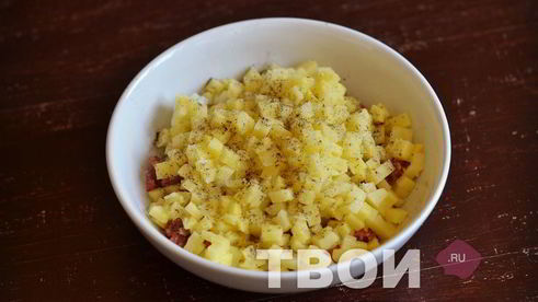 штрудель с мясом