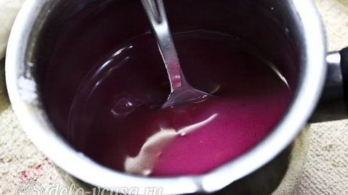 штрудель с вишней из слоеного теста