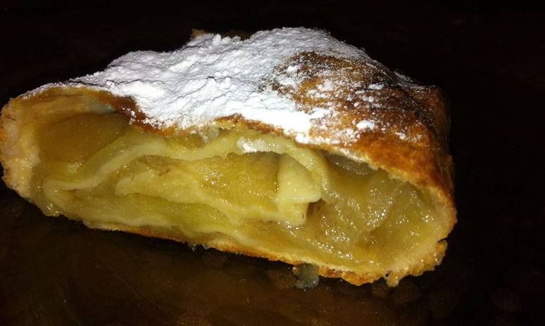 Рецепт штруделя с яблоками