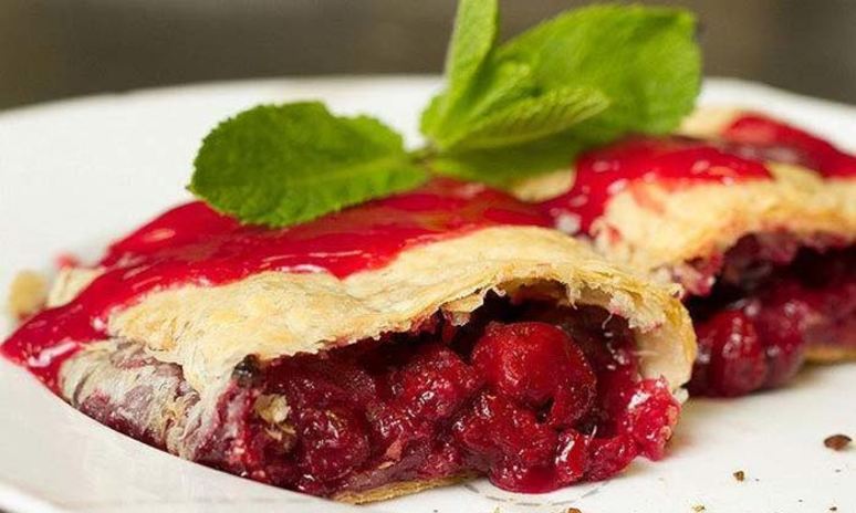 Рецепт штруделя с замороженной вишней и корицей