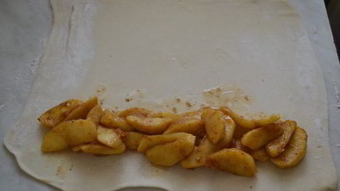 штрудель яблочный