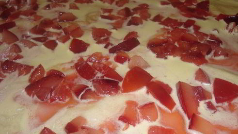 сливовый штрудель из лаваша