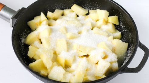 венский штрудель с яблоками