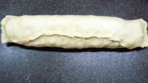 яблочный штрудель из готового слоеного теста