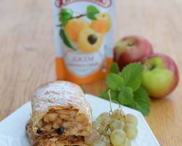 Яблочный штрудель из лаваша