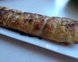 Яблочный штрудель с кислыми яблоками