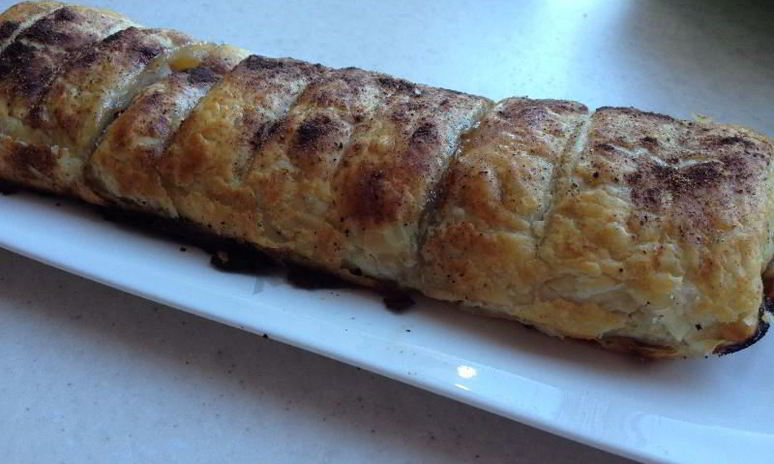 Рецепт яблочного штруделя с кислыми яблоками