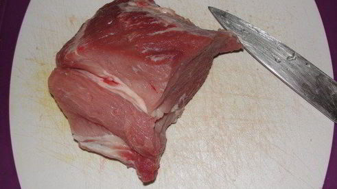 слоеные конвертики с мясом