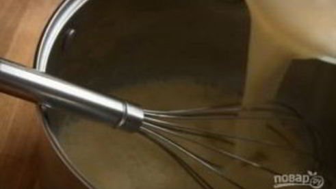 слойки из слоеного теста с кремом патисьер