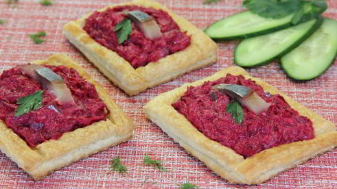 слойки коробочки с начинкой