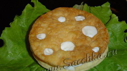 слойки мышка на сыре