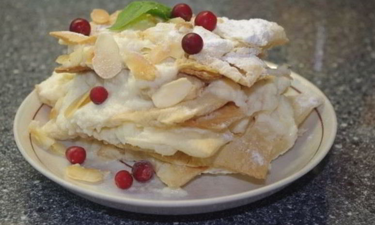 Рецепт слоек с кремом патисьер