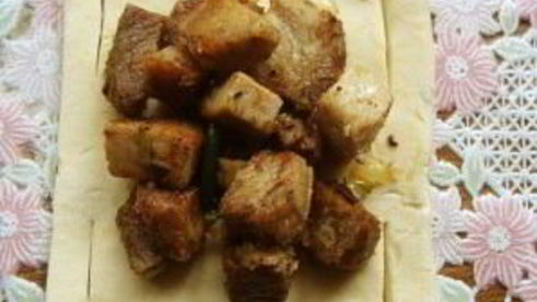 слойки с мясом