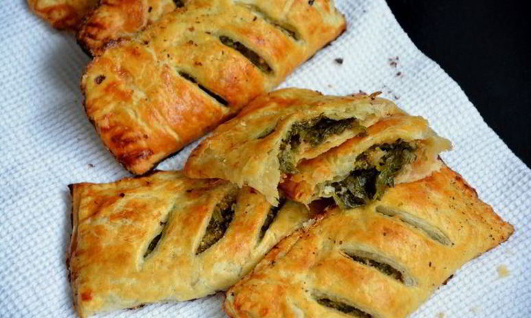 Рецепт слоек со щавелем