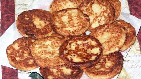 медово-яблочные сырники