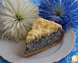 Немецкий маковый творожник