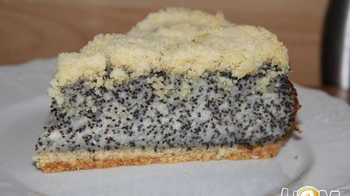 немецкий маковый творожник