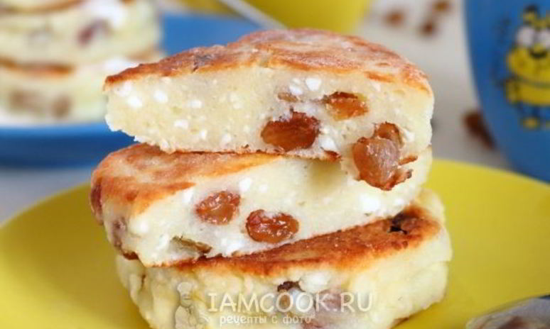 Рецепт пышных сырников с манкой