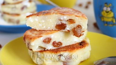 пышные сырники с манкой