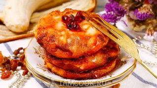 Сырники без яиц с бананом