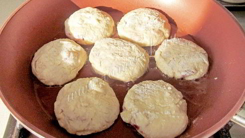 сырники клубничные