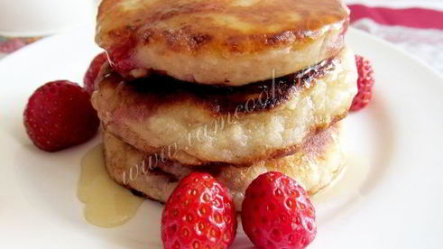 сырники клубничные