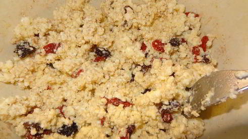 сырники по-восточному с ягодами годжи и корицей