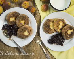 Сырники с абрикосами