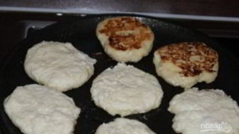 сырники с грушей и яблоком