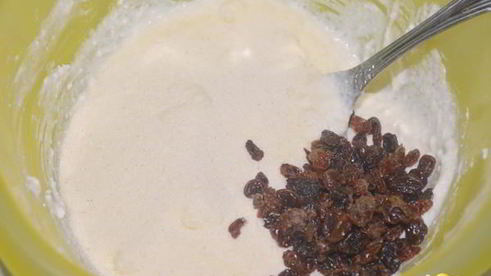 сырники с изюмом