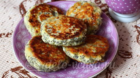 сырники с маком