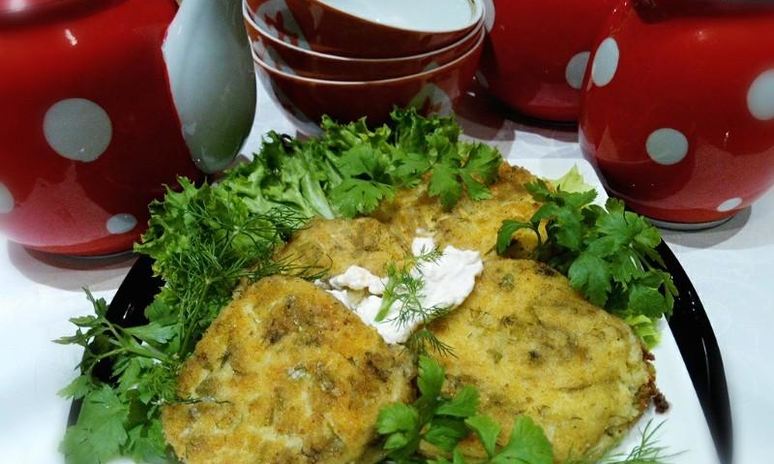 Рецепт сырников с зеленью