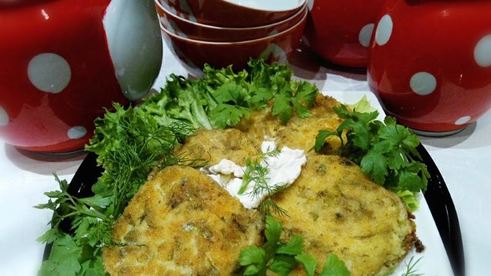 сырники с зеленью