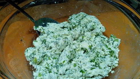 сырники с зеленью