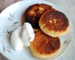 Сырники ванильные