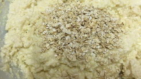 сырники яблочно-кукурузно-овсяные