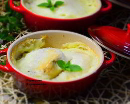 Сырники, запеченные в сметане