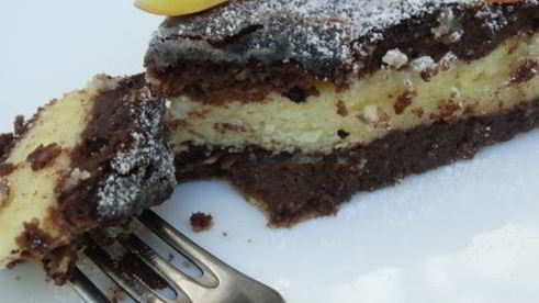 творожник шоколадный