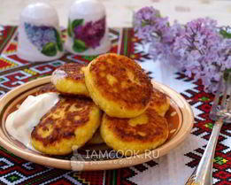 Творожники на сковороде