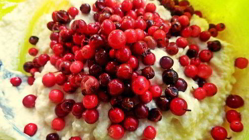 творожники с брусникой