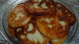 Творожники с картофелем
