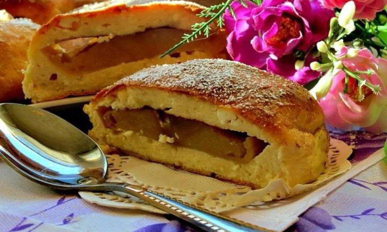 Рецепт творожников с яблоками