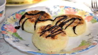 Вкусные пышные сырники из творога