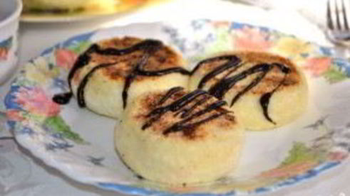 вкусные пышные сырники из творога