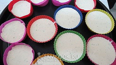 воздушные сырники с укропом в духовке