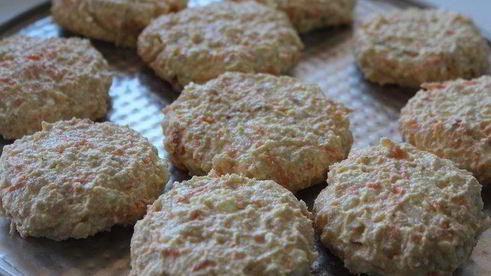 яблочно-морковные сырники